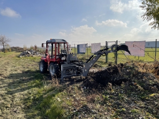 Podkop za traktor / nakladač JANSEN BHSM-175, lžíce 300 mm