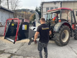 Štěpkovač za traktor JANSEN JX-72RS