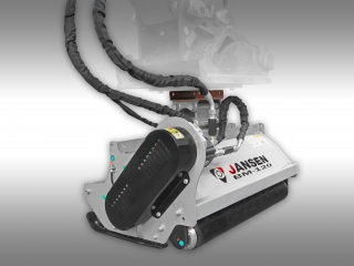 Hydraulický příkopový mulčovač na bagr JANSEN BM-120