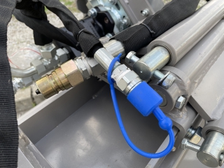 Hydraulický příkopový mulčovač na bagr JANSEN BM-120