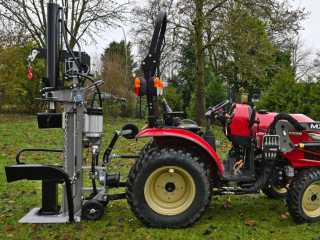 Štípač za traktor + elektromotor JANSEN TS-30K - 30 tun - 110 cm