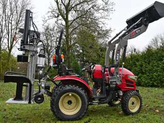 Štípač za traktor + elektromotor JANSEN TS-30K - 30 tun - 110 cm