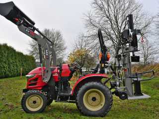 Štípač za traktor + elektromotor JANSEN TS-30K - 30 tun - 110 cm