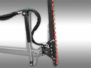 Hydraulická žací lišta JANSEN THS-180 na čelní nakladač