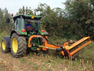 Příkopový mulčovač DELEKS ALCE-220 (pro traktor 80-110 HP)