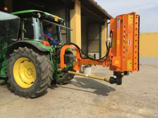 Příkopový mulčovač DELEKS ALCE-160 (pro traktor 60-100 HP)