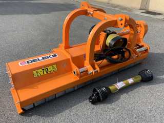Mulčovač za traktor a čelní nakladač DELEKS GRIZZLY-220