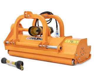 Mulčovač za traktor a čelní nakladač DELEKS GRIZZLY-180