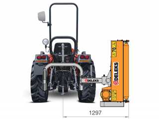 Příkopový mulčovač DELEKS VOLPE-140 (pro traktor 30-45 HP)