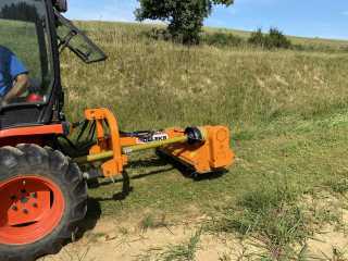 Příkopový mulčovač DELEKS VOLPE-120 (pro traktor 25-45 HP)