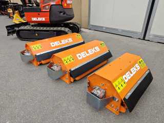 Mulčovač na bagr DELEKS AR-80 (pro minibagr 0,8 - 1,8 t)