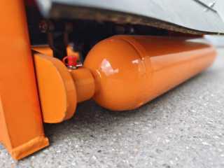Mulčovač na bagr DELEKS AR-60 (pro minibagr 0,8 - 1,8 t)