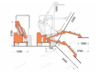 Hydraulický zastřihovač DELEKS AIRONE-180-TR