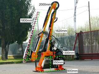 Hydraulický zastřihovač DELEKS FALCO-130