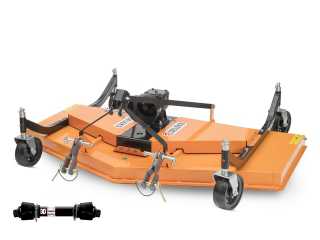 Bubnová sekačka za traktor DELEKS DM-120 (pro traktor 12-40 HP)