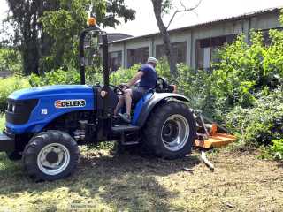 Bubnová řetězová sekačka za traktor DELEKS BUGGY-100C (pro traktor 25 - 75 HP)