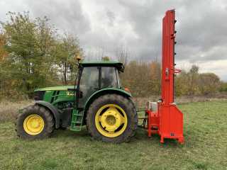 Špalíkovač za traktor PTO s dopravníkem, štěpkovač ARPAL AM-200TR-K