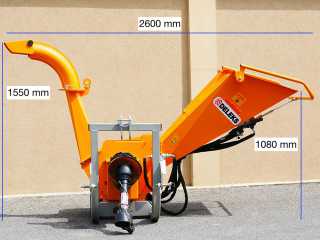 PTO štěpkovač za traktor DELEKS DK-1300