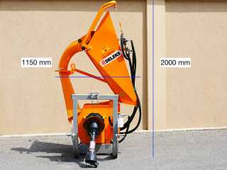 PTO štěpkovač za traktor DELEKS DK-1300