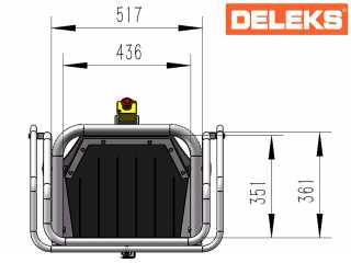 Benzínový štěpkovač DELEKS DK-800-B&S