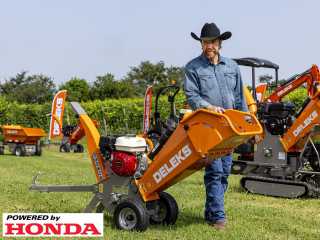 Benzínový štěpkovač DELEKS DK-500-HONDA