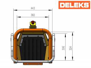 Benzínový štěpkovač DELEKS DK-500-LIFAN