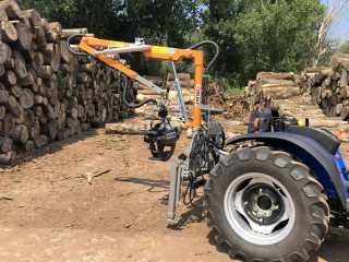 Hydraulický lesní jeřáb, hydraulická ruka DELEKS CRAB-3000