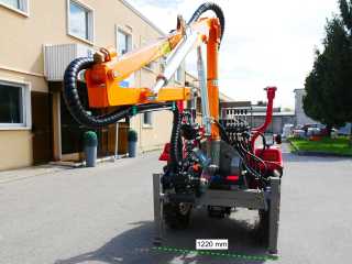 Hydraulický lesní jeřáb, hydraulická ruka DELEKS CRAB-3000
