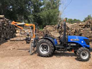 Hydraulický lesní jeřáb, hydraulická ruka DELEKS CRAB-3000