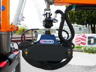 Hydraulický lesní jeřáb, hydraulická ruka DELEKS CRAB-3000