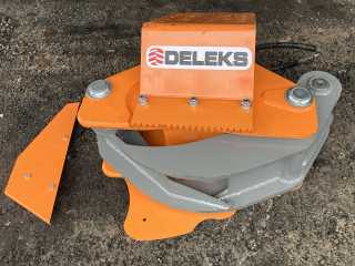 Drapák / nůžky na kulatinu pro minibagry a lesní jeřáby DELEKS CF-18H