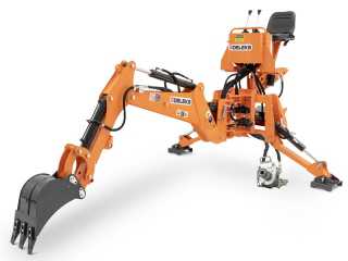 Podkop za traktor DELEKS DRS-2000 + lžíce 300 mm