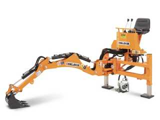 Podkop za traktor DELEKS DRS-1000T + lžíce 300 mm