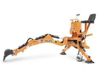 Podkop za traktor DELEKS DRS-1000 + lžíce 300 mm