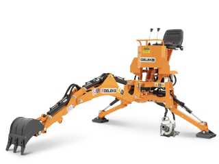 Podkop za traktor DELEKS DRS-1000 + lžíce 300 mm
