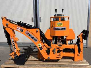 Podkop za traktor DELEKS DRS-1000 + lžíce 300 mm