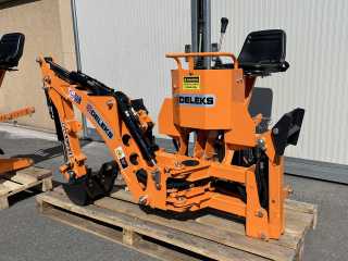 Podkop za traktor DELEKS DRS-1000 + lžíce 300 mm