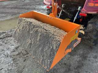 Vyklápěcí přepravní box, nakladač DELEKS BUCKET-120