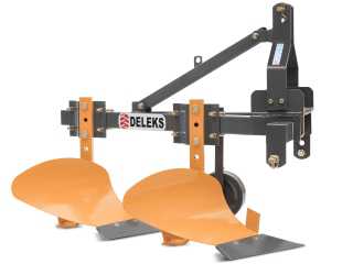 Dvoudílný pluh DELEKS DDP-30 (pro traktor 25-40 HP)