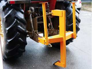 Jednohrotový rozrývač, kypřič půdy, rýhovač za traktor DELEKS DR-60