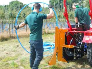 Jednohrotový rozrývač, kypřič půdy, rýhovač za traktor DELEKS DR-30