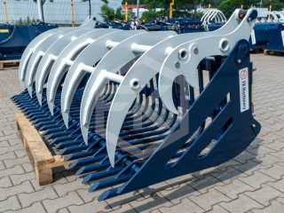 Lžíce na kameny s drapákem FK Machinery MSBSG 160 - 240 cm
