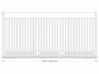 Lžíce na kořenovou zeleninu FK Machinery STANDARD MPB 140 - 240 cm