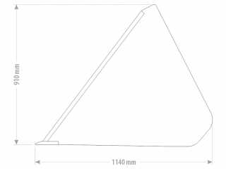 Lžíce na kořenovou zeleninu FK Machinery MAXI MBBP 160 - 260 cm