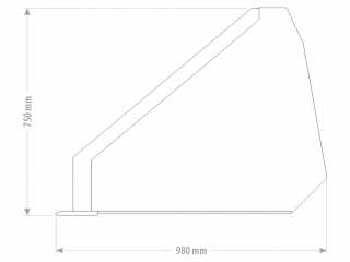 Lžíce na obilí FK Machinery MSBP 140 - 240 cm