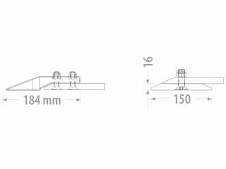 Těžká lžíce FK Machinery STANDARD XLHBS-B 140 - 240 cm