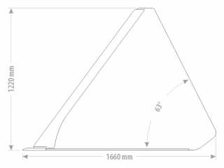 Těžká lžíce FK Machinery MAXI XLHBS-D 160 - 260 cm