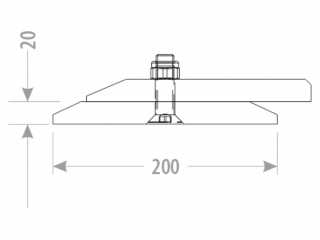 Hladká lžíce na obiloviny FK Machinery VOLUME XLLBC-C 160 - 260 cm