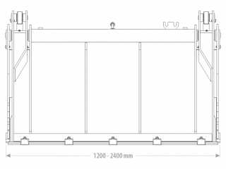 Lžíce 4v1 FK Machinery STANDARD M41B 120 - 240 cm