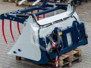Lžíce se zvýšeným výsypem a drapákem FK MACHINERY MHTBG 140 - 240 cm